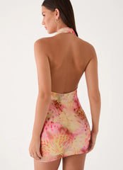 Jonna Mini Dress - Botanic Cheetah